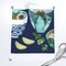 Noodle Bowl Collection Indigo Large Bright Blue Custom Printed Fabric by Spoonflower Various Fabrics by the Yard or Fat Quarter